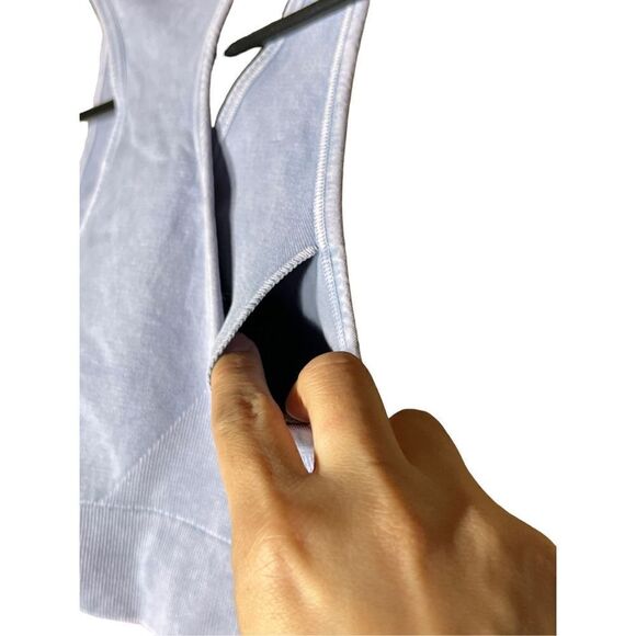 Bombshell‎ Sportswear Mineral Seamless Sports Bra Stardust Violet Size XS NWOT - Picture 3 of 6